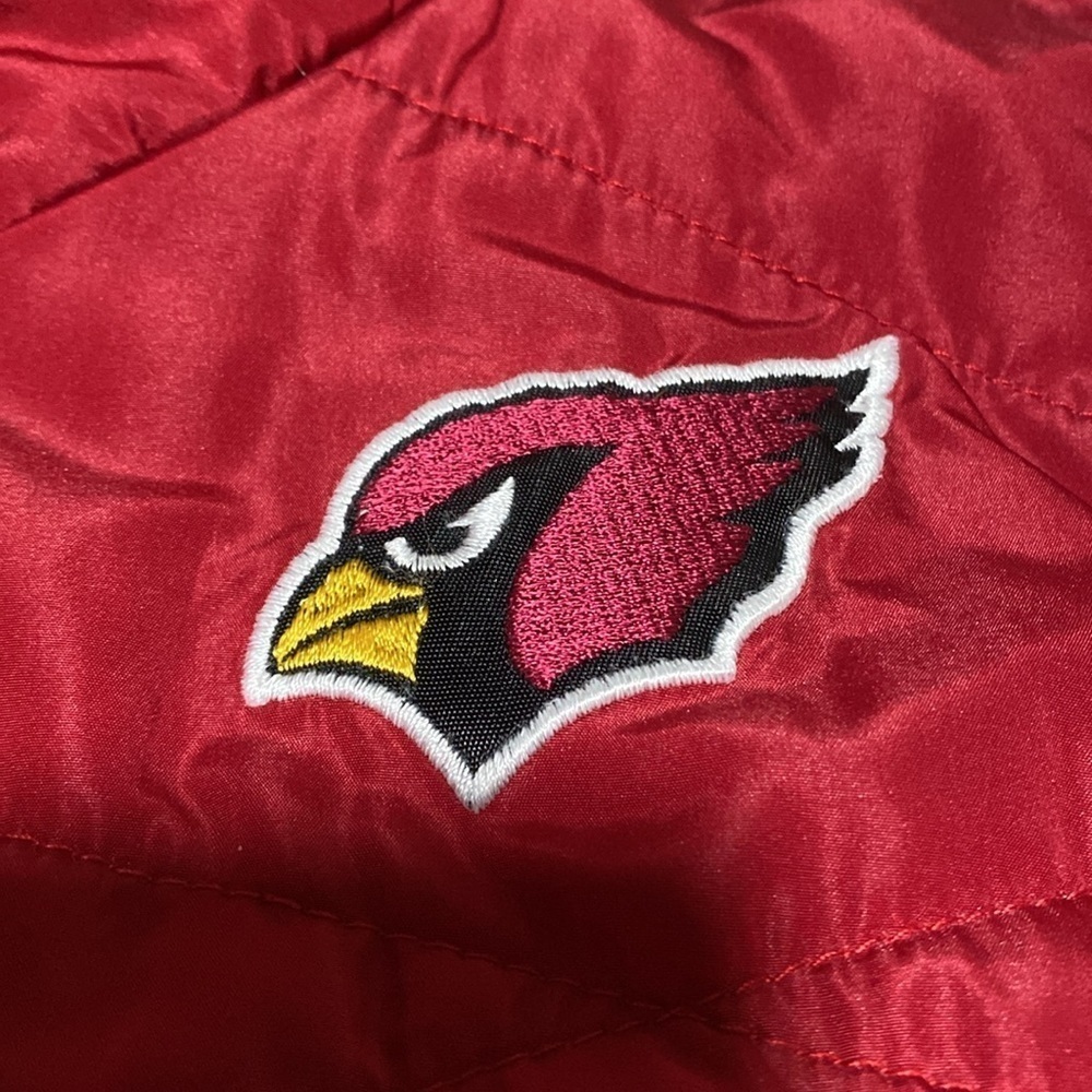 NFL Arizona Cardinals women’s puffy vest size X-Large - Picture 2 of 8